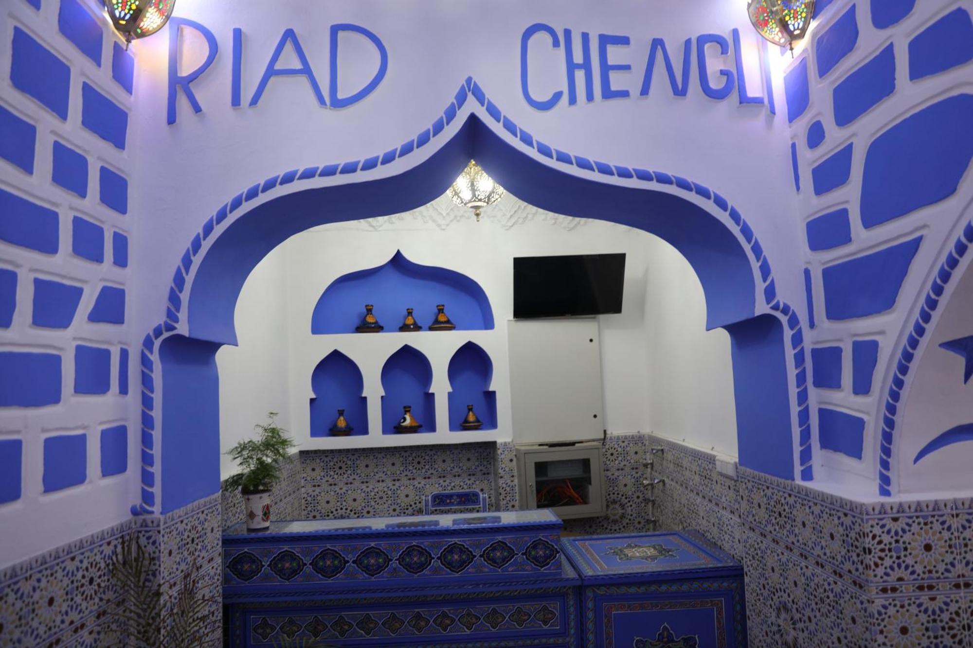 Riad Chengli 蓝城里 Xauen Exterior foto