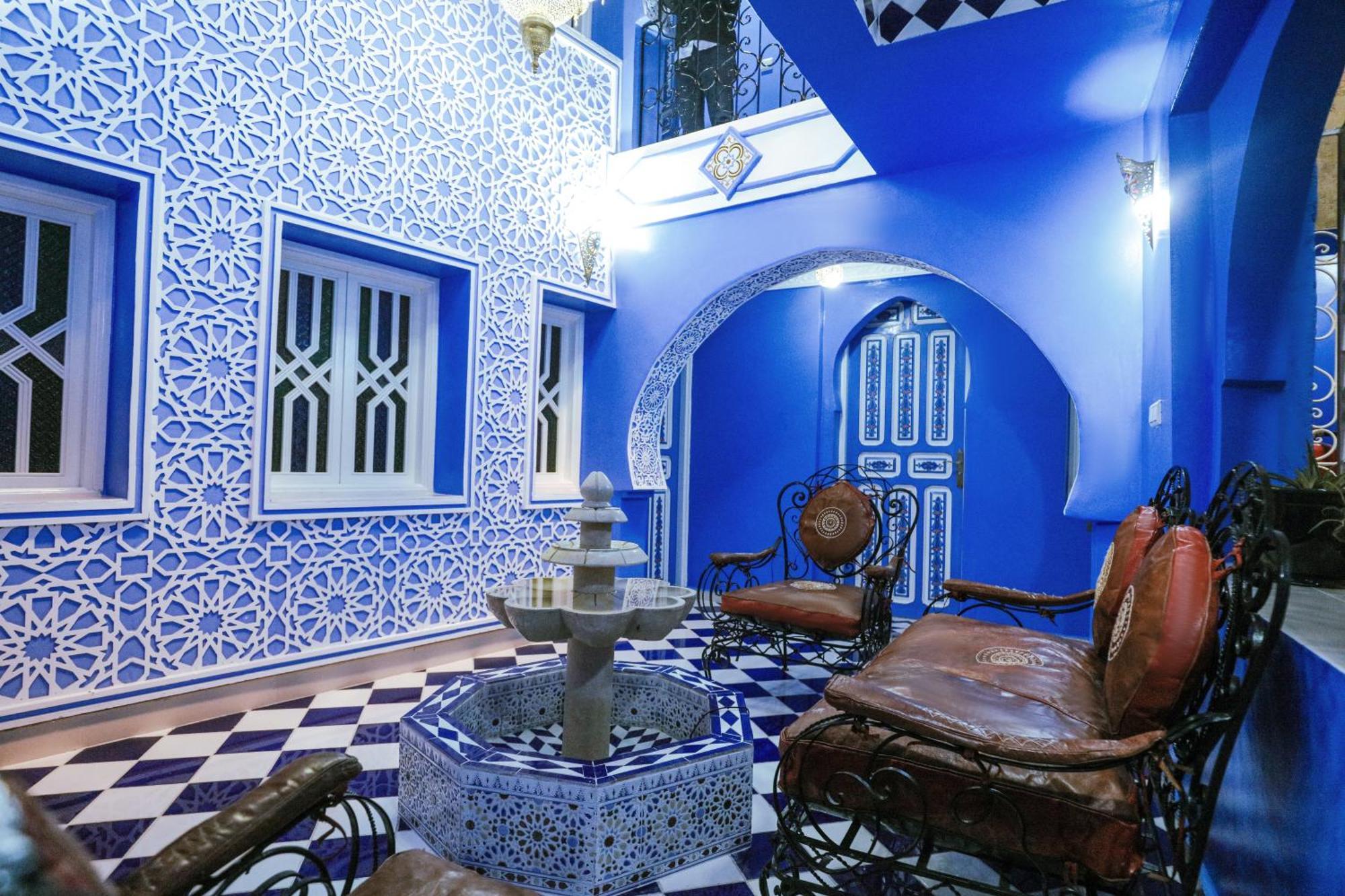 Riad Chengli 蓝城里 Xauen Exterior foto