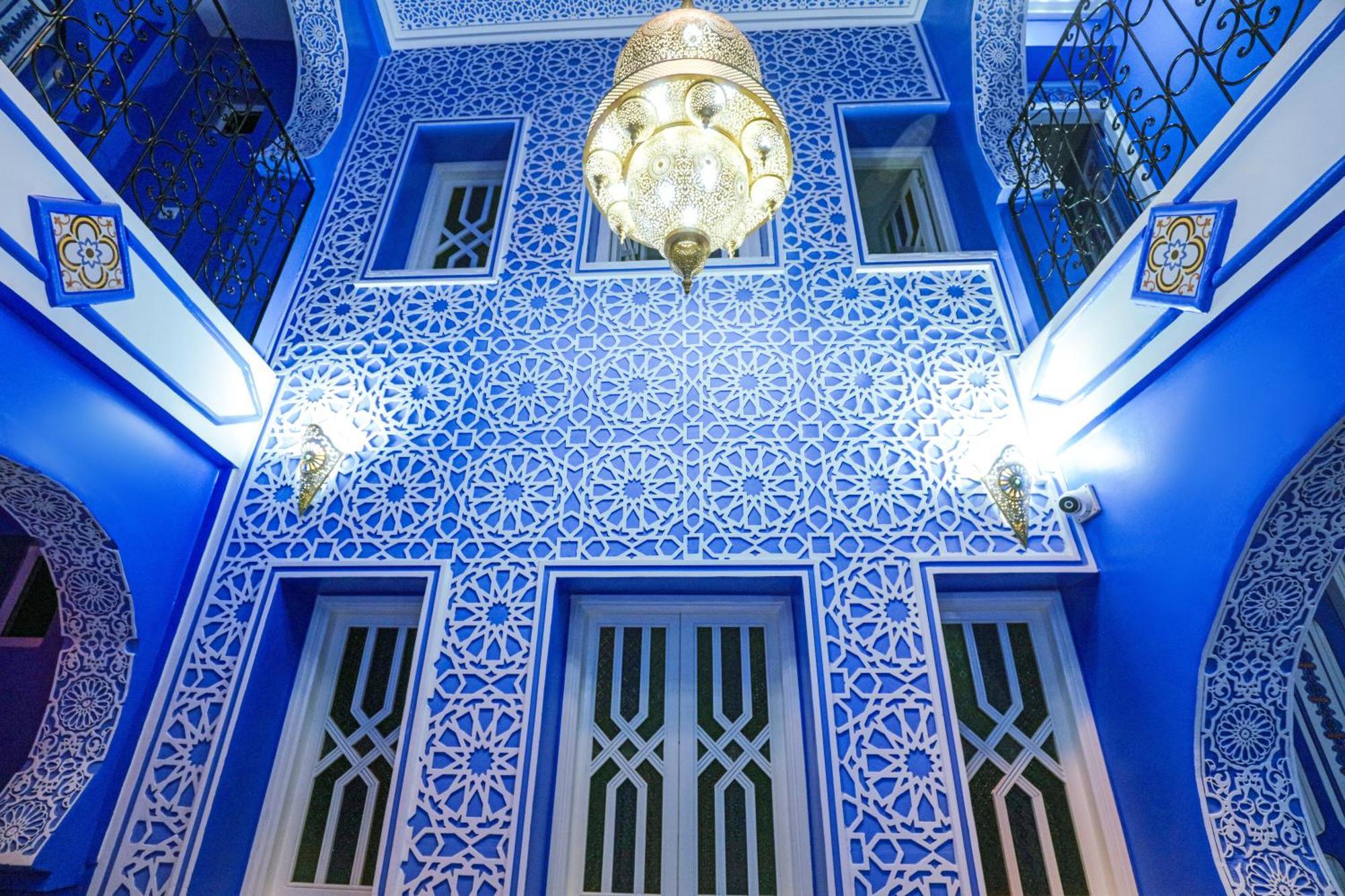 Riad Chengli 蓝城里 Xauen Exterior foto