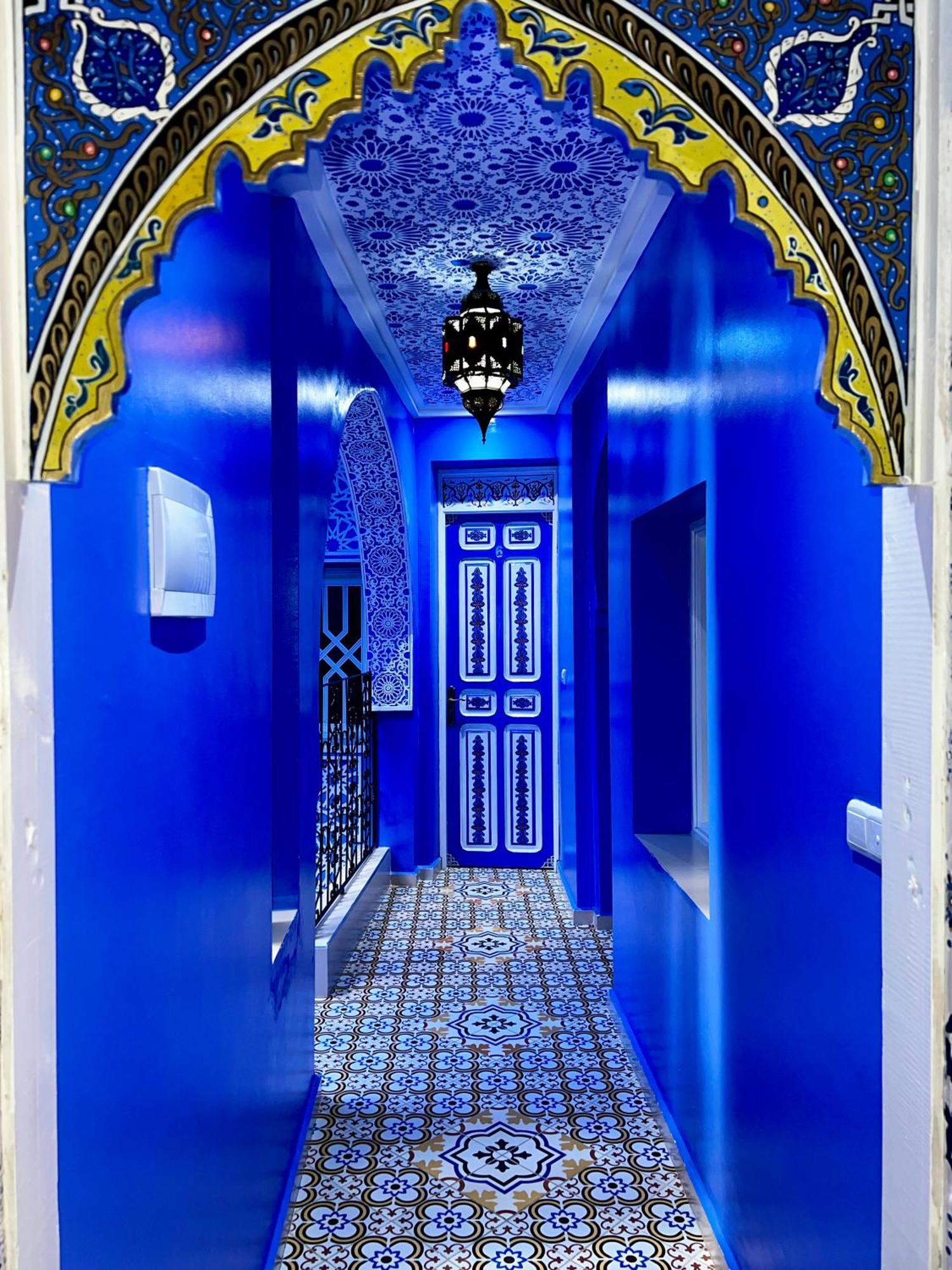 Riad Chengli 蓝城里 Xauen Exterior foto