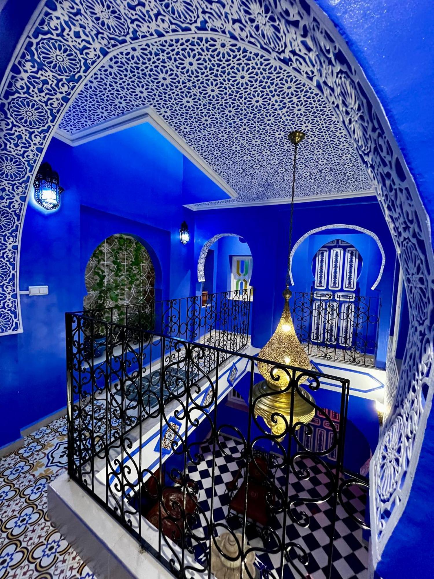 Riad Chengli 蓝城里 Xauen Exterior foto